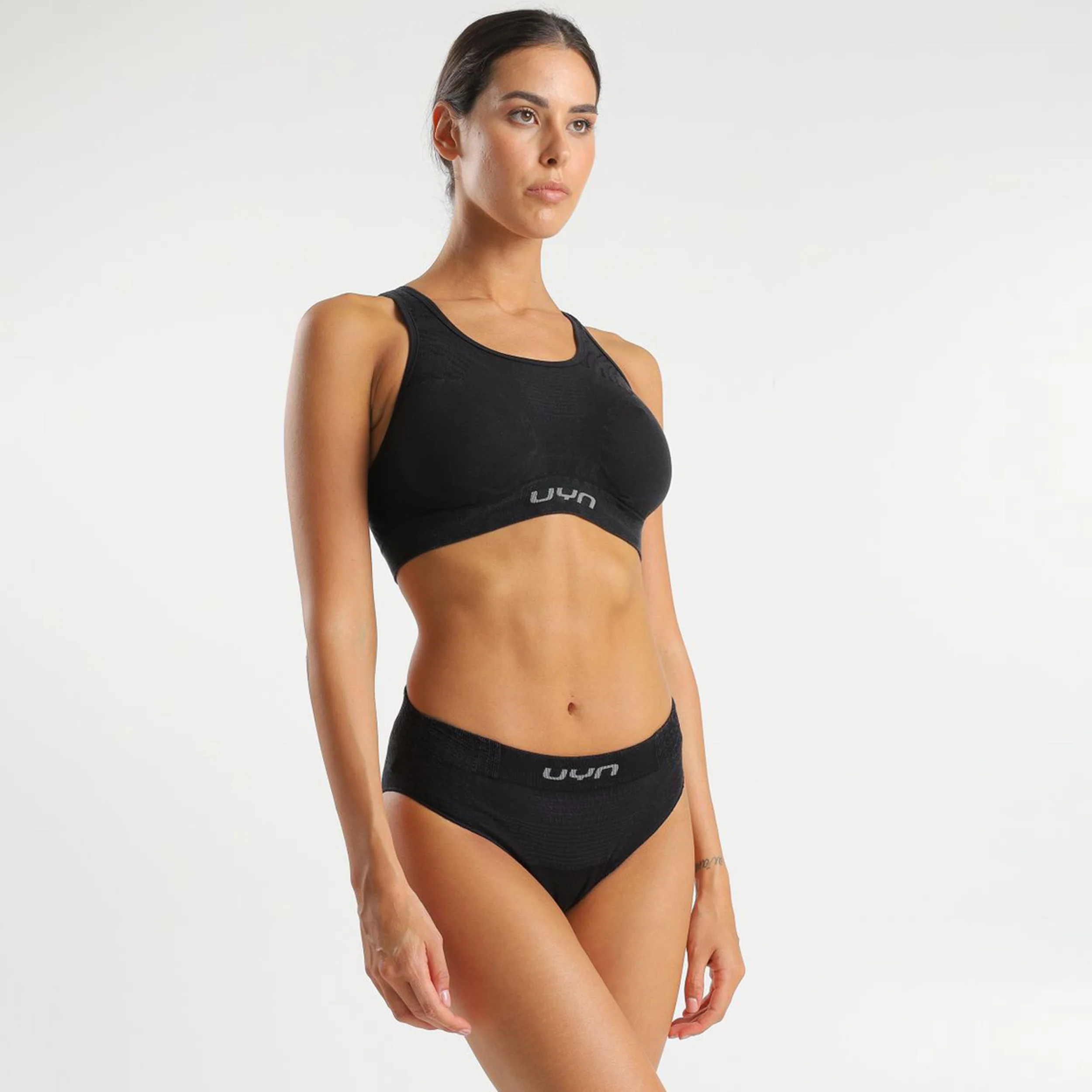 Motyon Biotech Bra Soutien-gorge sport Femmes-noir - Image 5