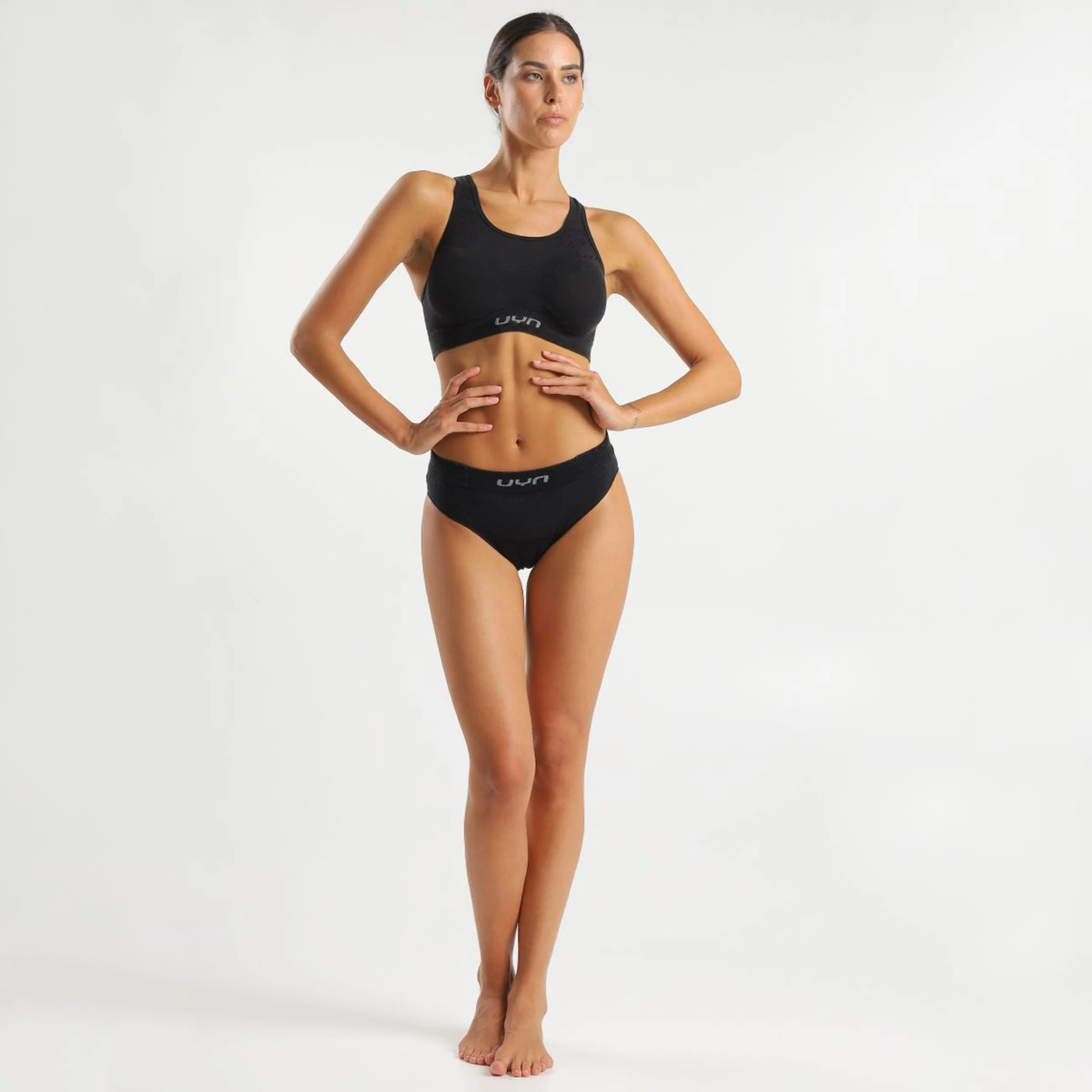 Motyon Biotech Bra Soutien-gorge sport Femmes-noir - Image 6