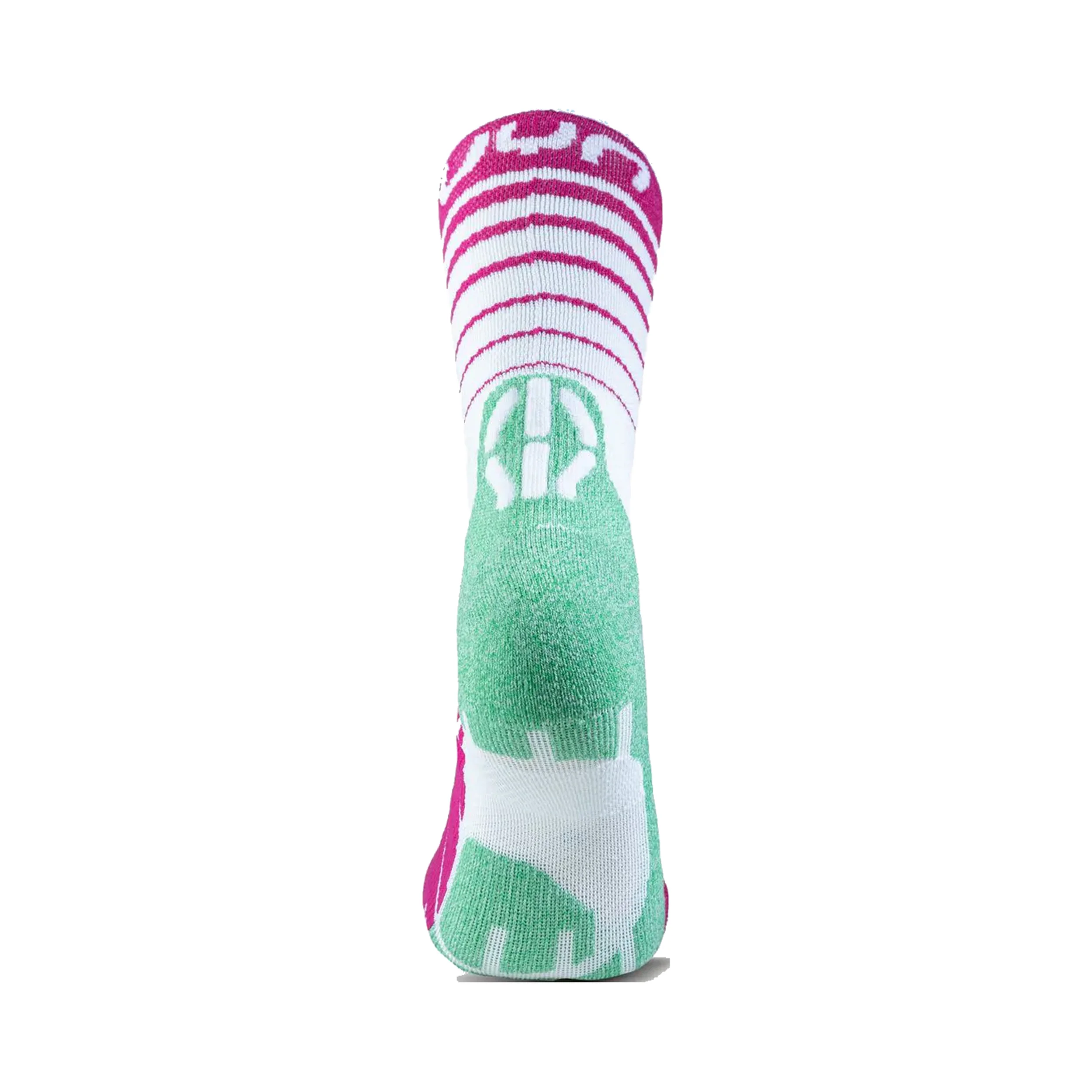 Runner's Five Chaussettes De Running Femmes-Blanc,Vert - Image 2