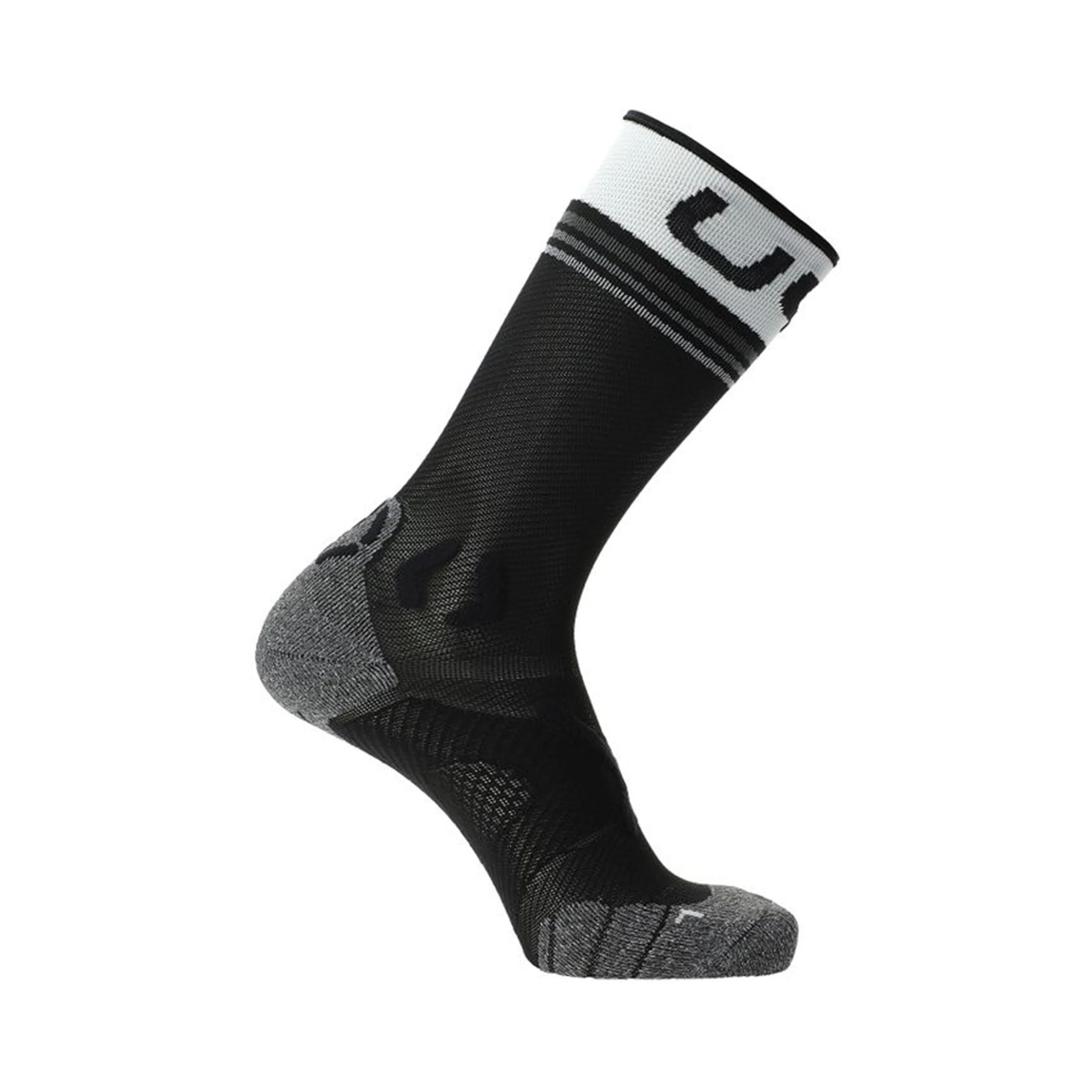 Runner's One Chaussettes De Running Hommes-Noir,Blanc - Image 3