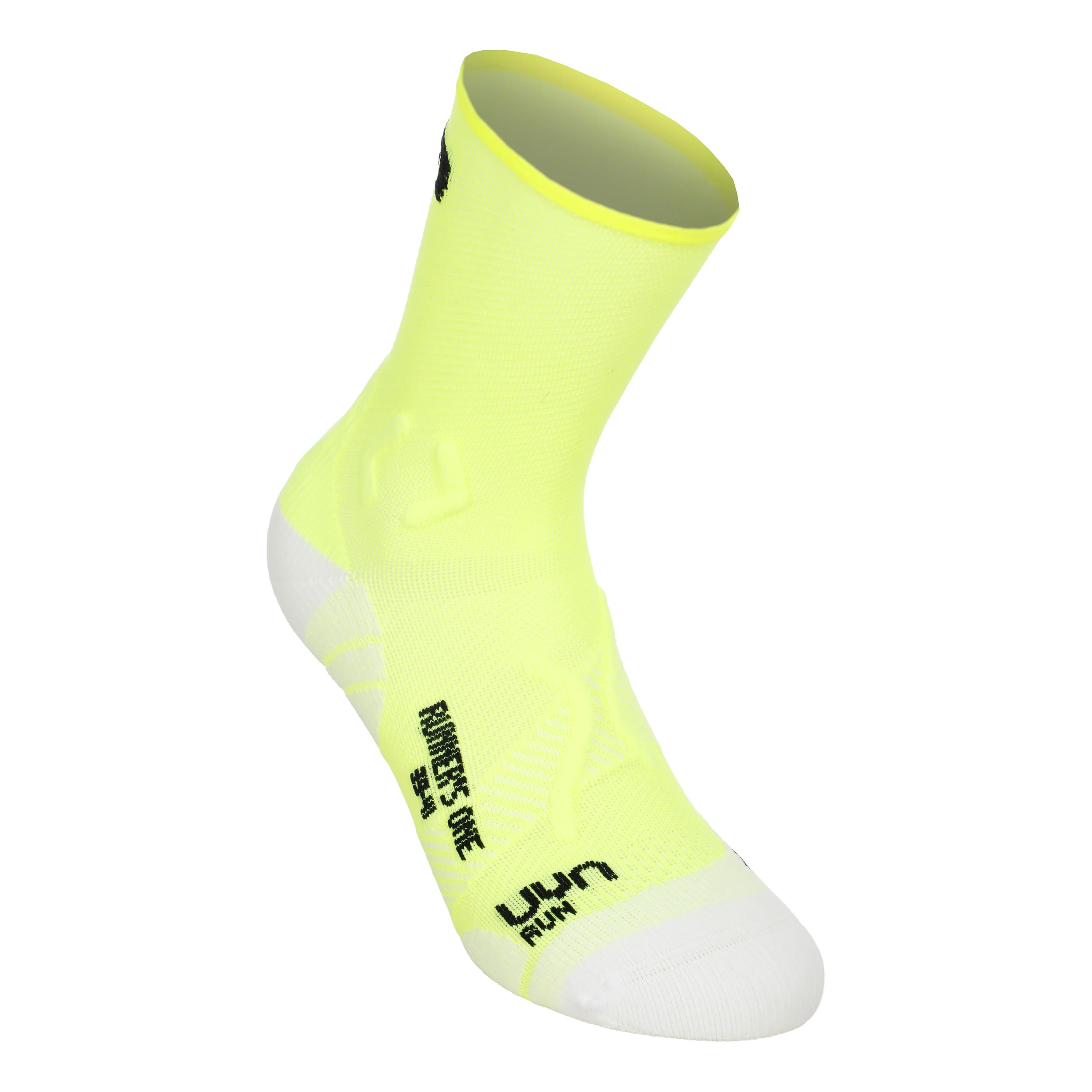 Runner's One Short Chaussettes de running Hommes - jaune, blanc
