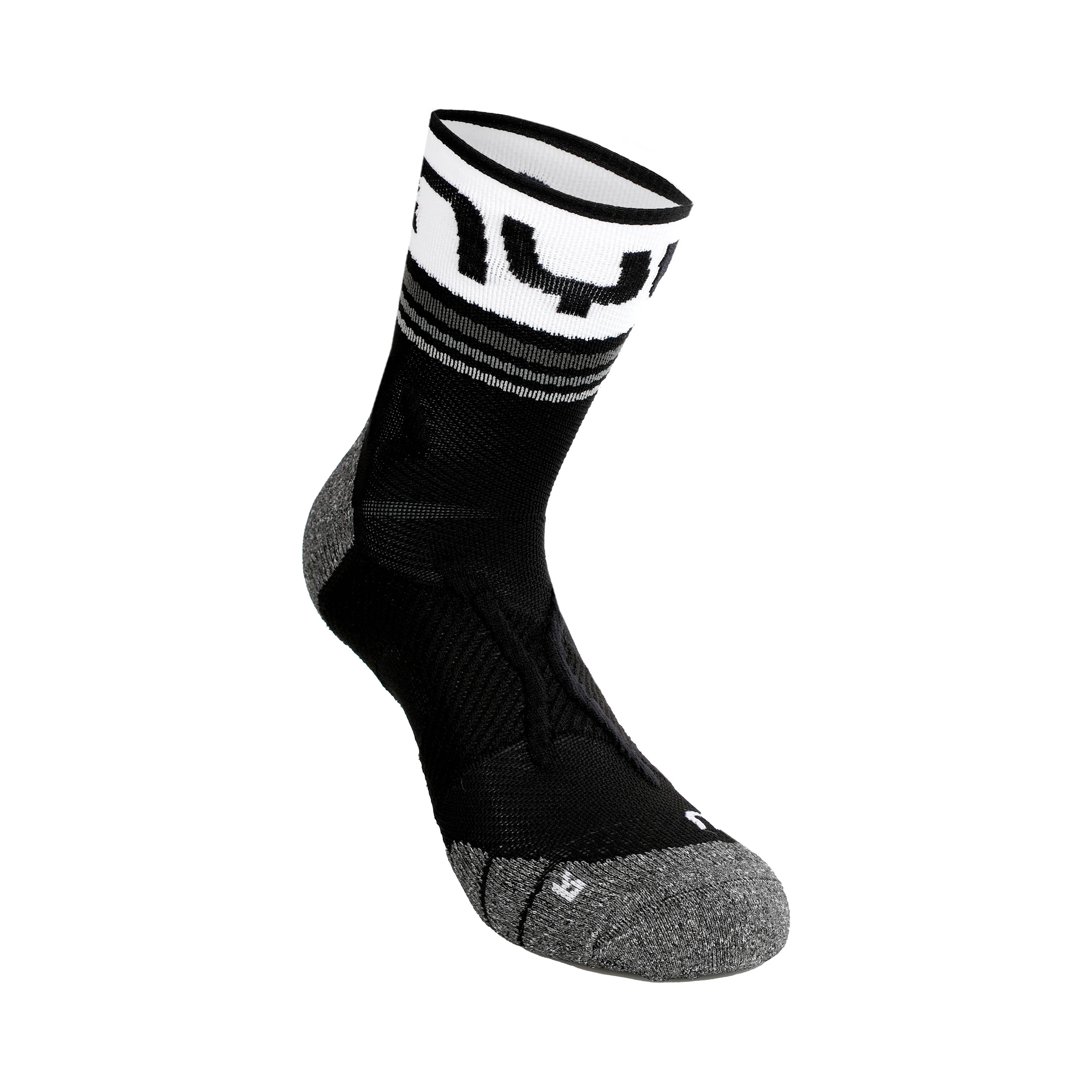 Veloce Chaussettes De Running Hommes-Noir,Blanc