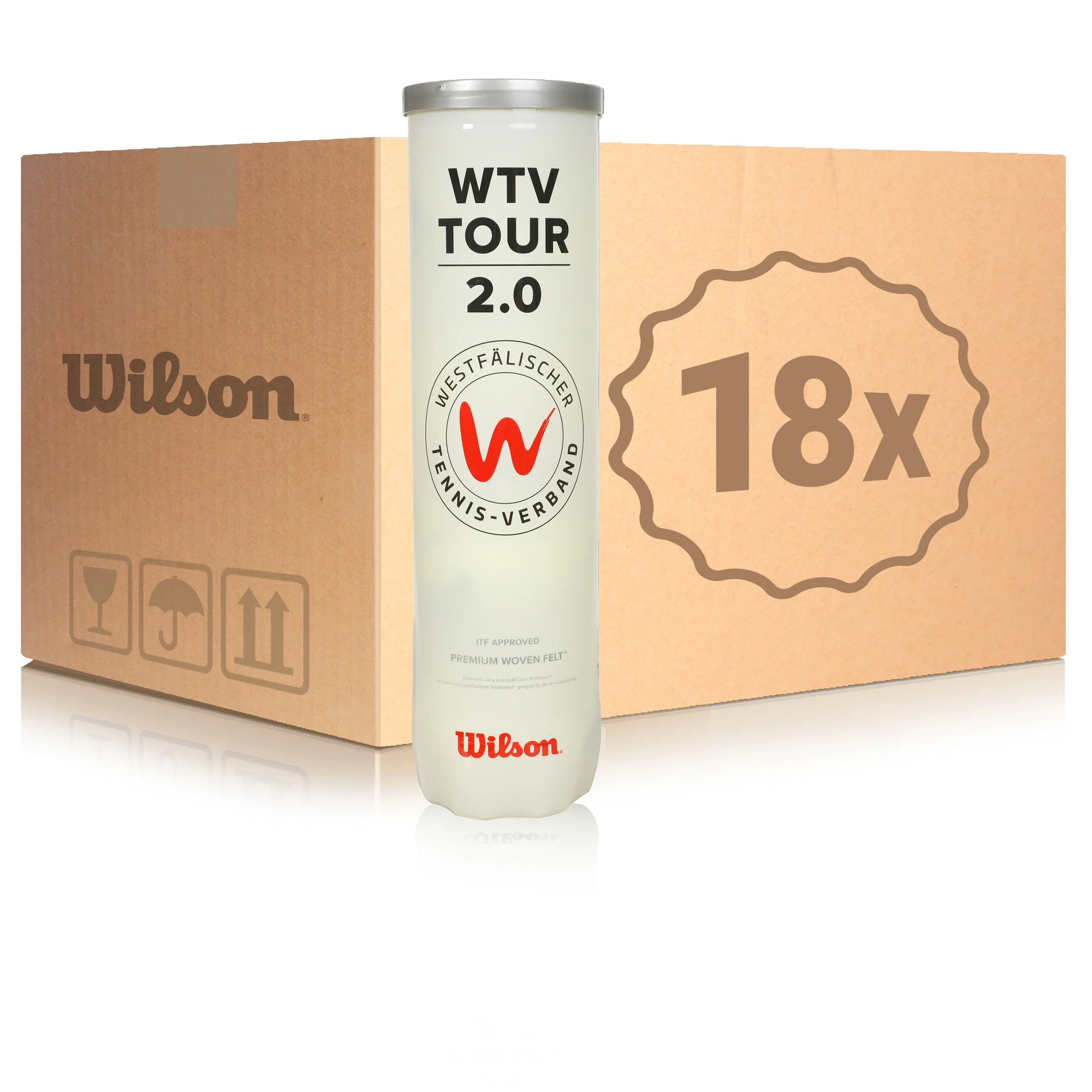 18 tubes de 4 WTV TOUR 2.0