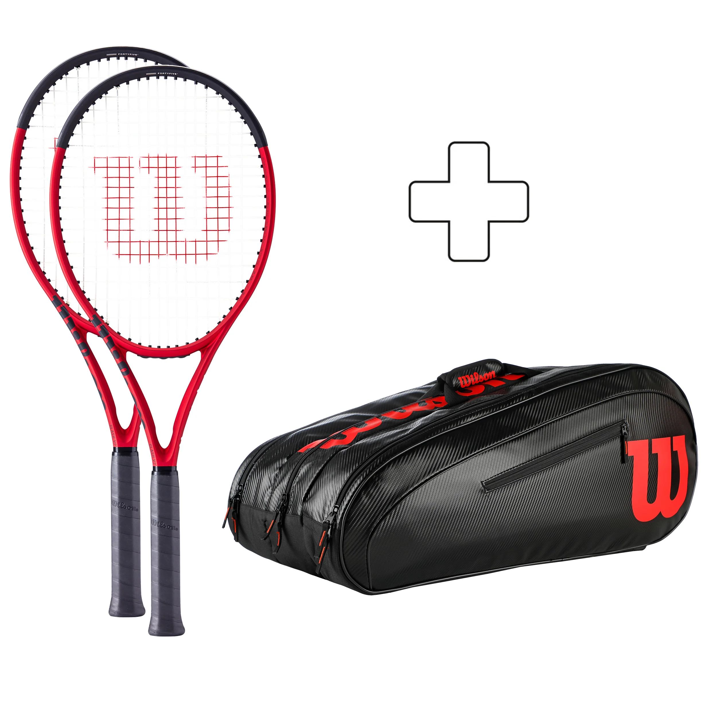 2x Clash 100 V2.0 + sac de tennis