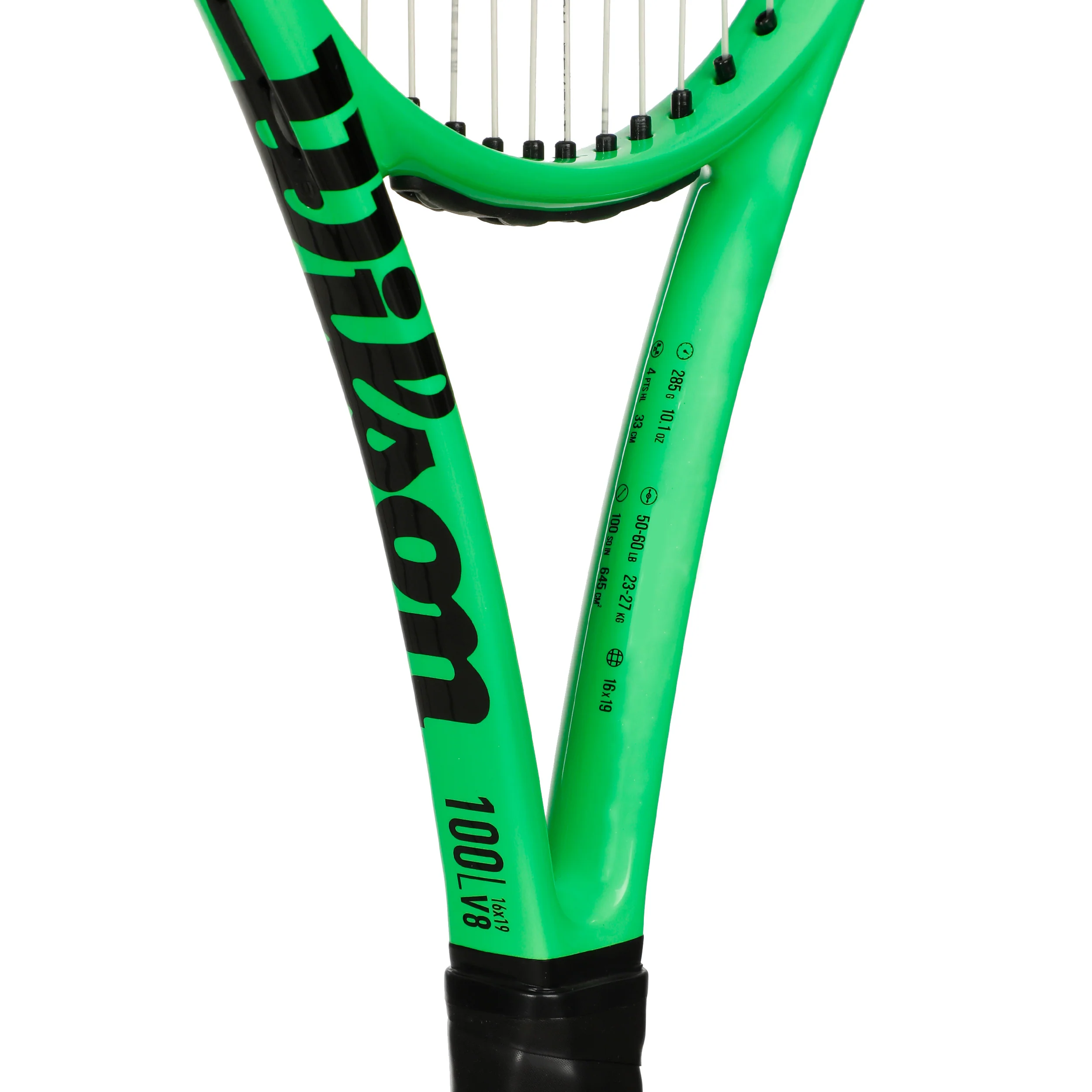 Blade 100L V8 Bright neon green Raquette de compétition Raquettes test - Image 5