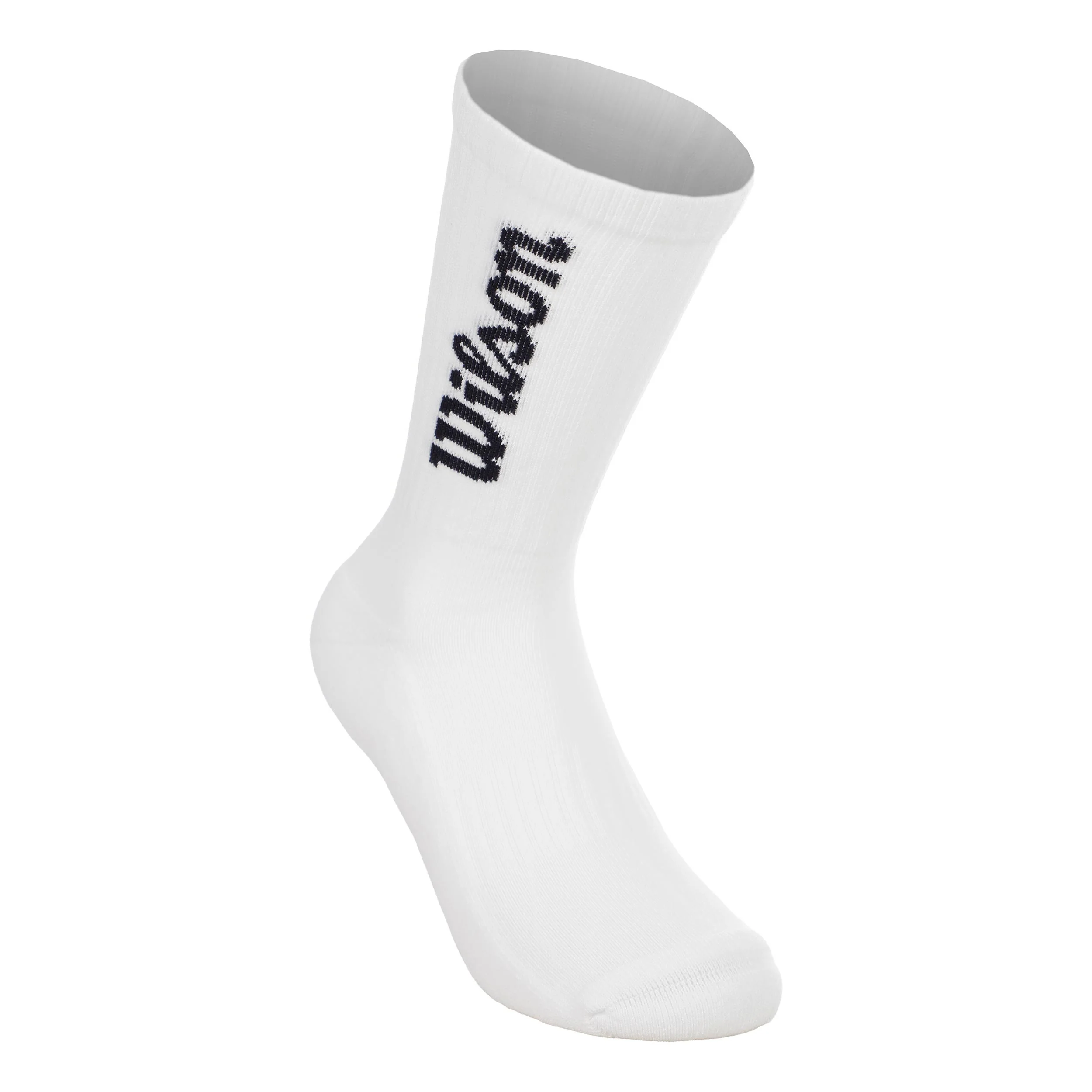Crew Chaussettes de tennis Unisex-blanc, bleu foncé