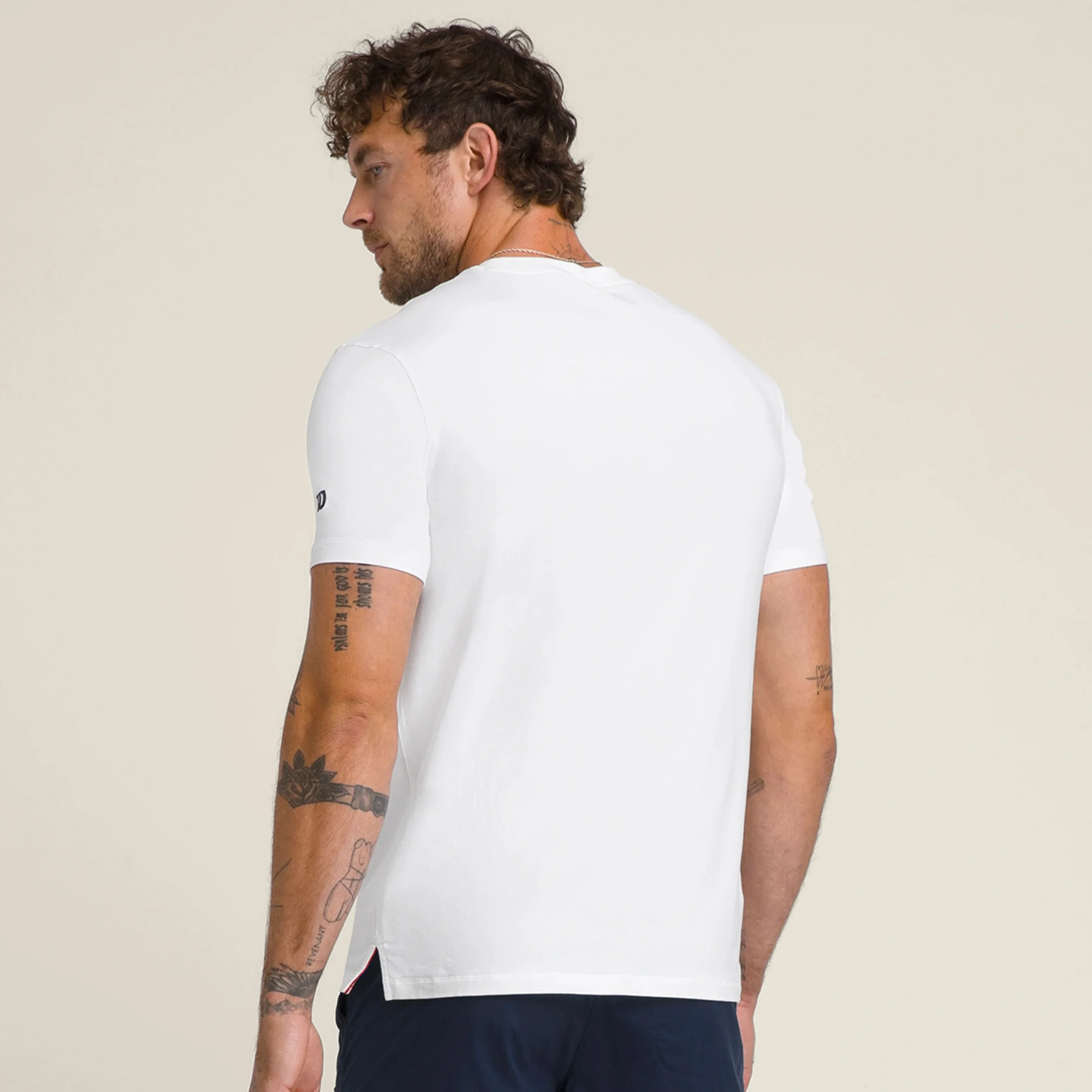 Easy Street T-shirt Hommes-Blanc - Image 3