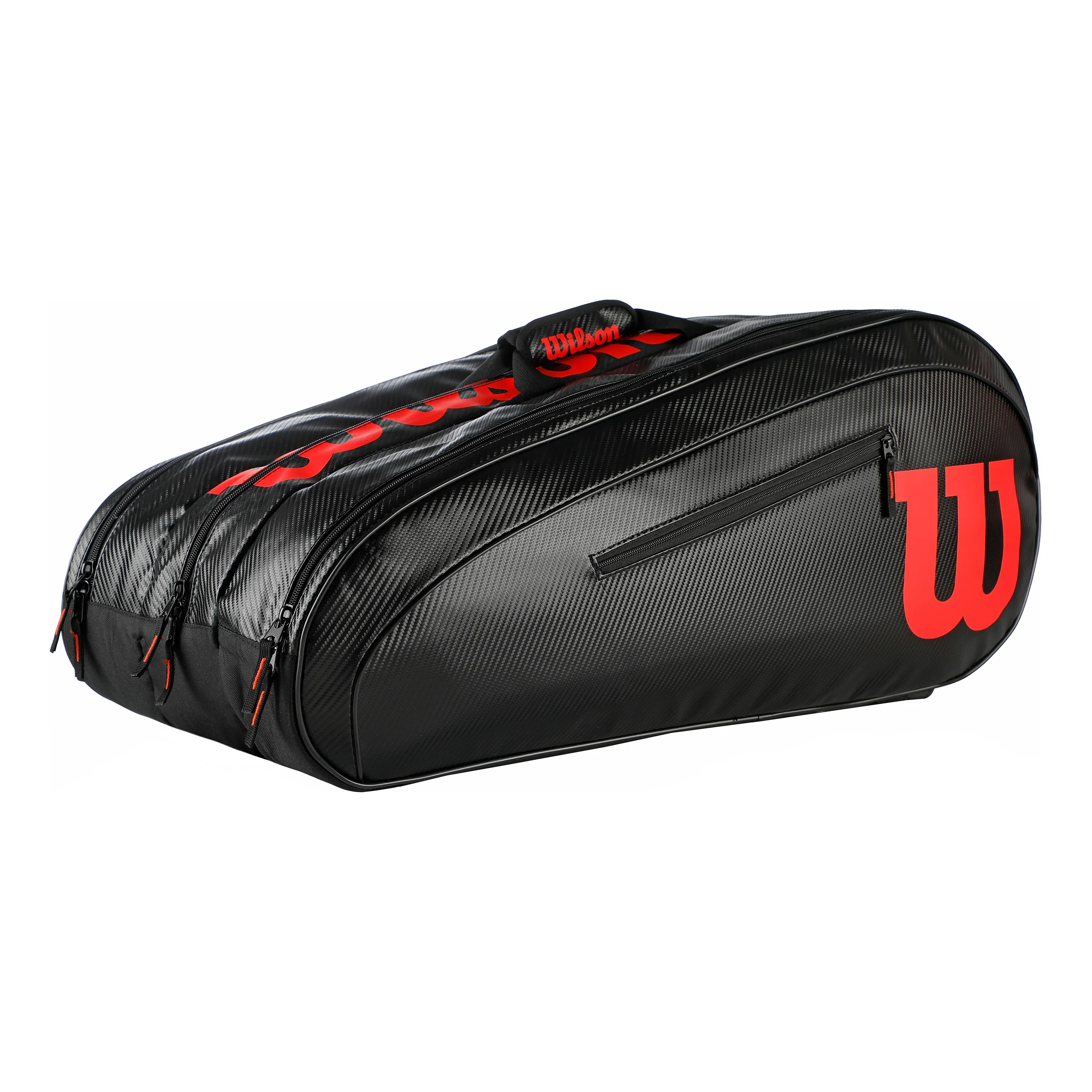 Elite Housse De Raquette Lot De 15 Edition Spéciale-Noir,Rouge