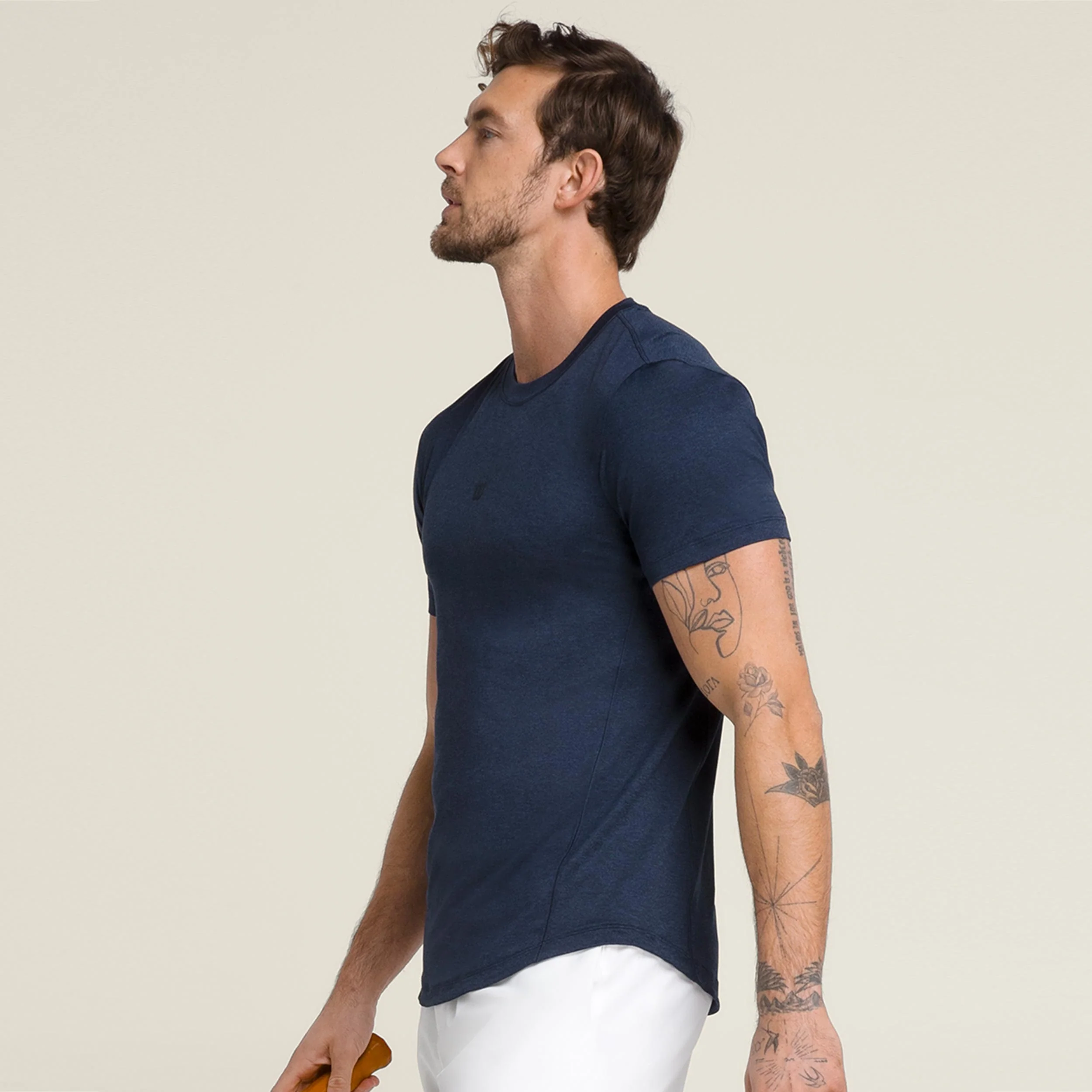 Everyday Performance T-shirt Hommes-Bleu Foncé - Image 6