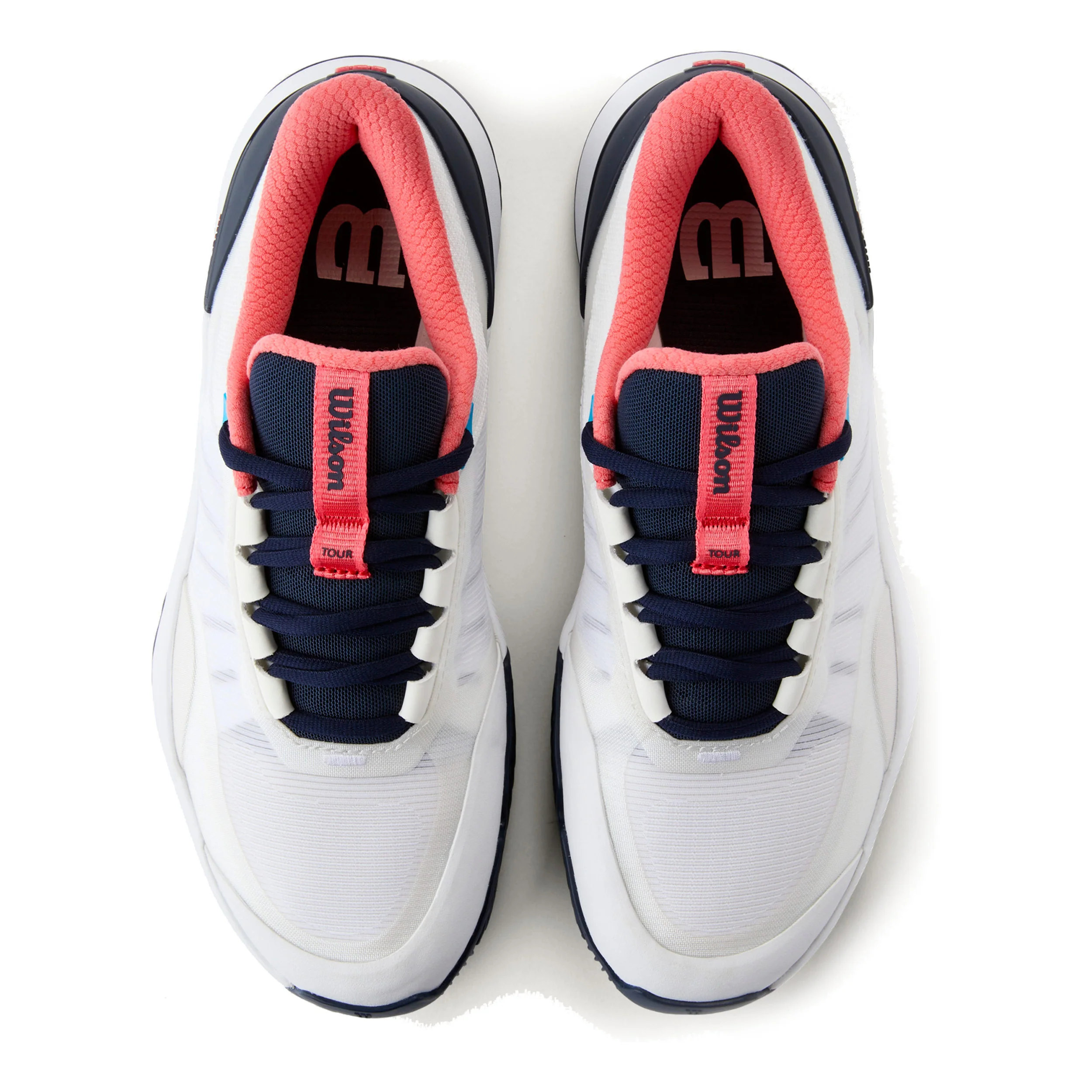 Intrigue Tour Chaussure Terre Battue Femmes-Blanc,Bleu Foncé - Image 3
