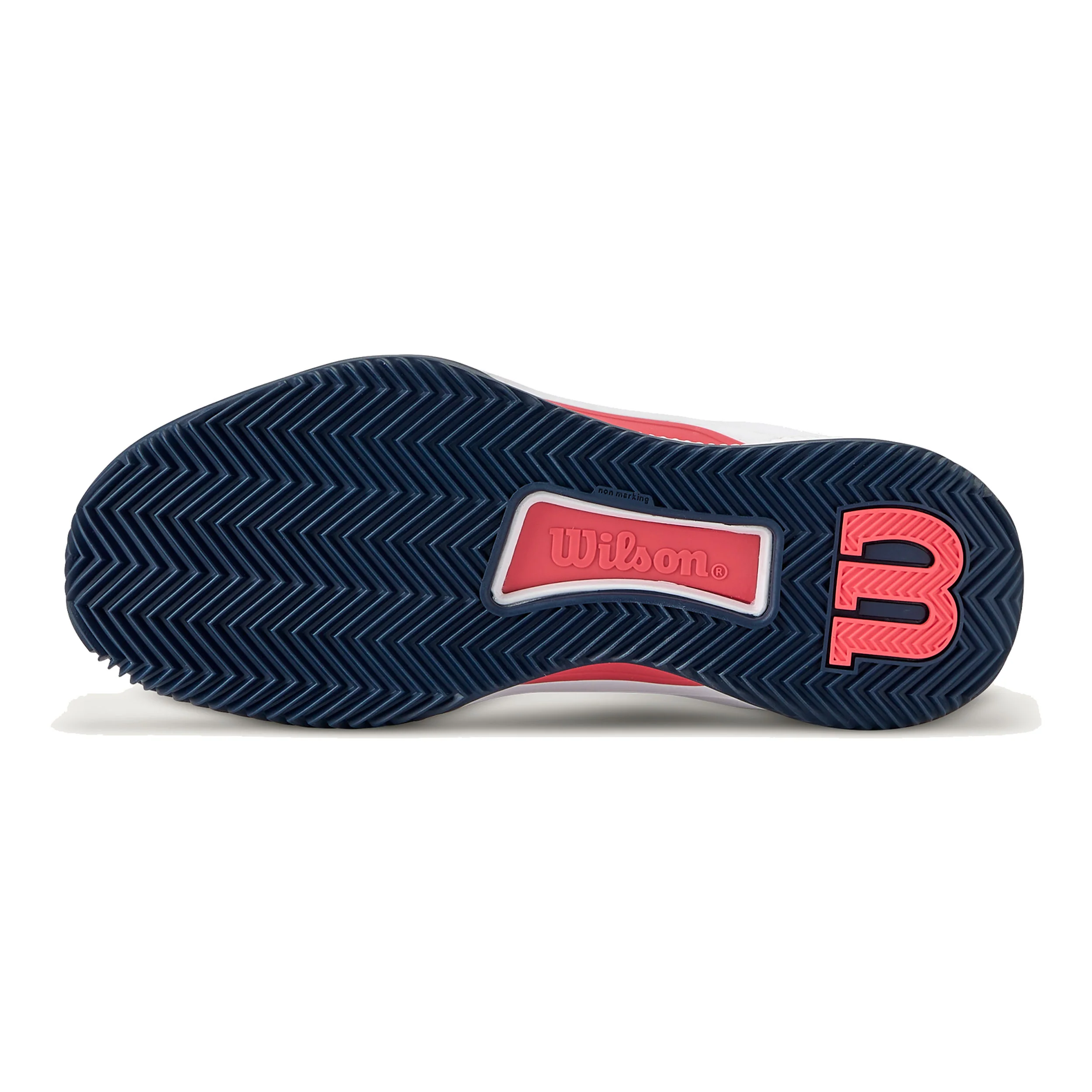 Intrigue Tour Chaussure Terre Battue Femmes-Blanc,Bleu Foncé - Image 4
