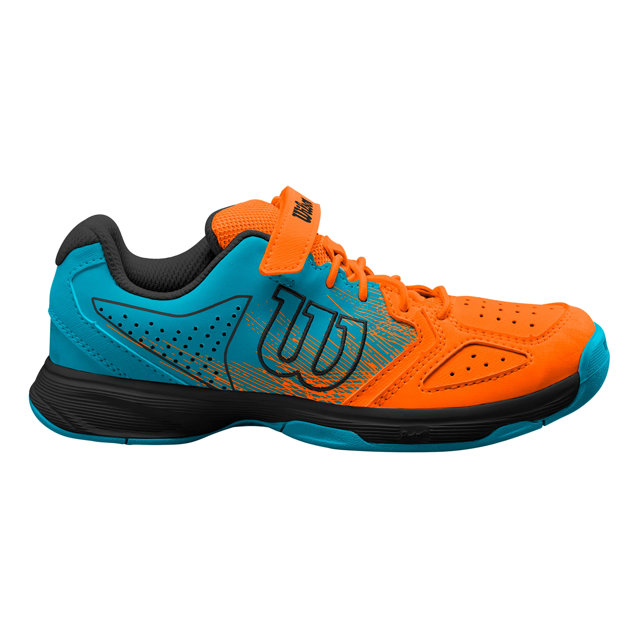 Kaos Chaussures Padel Enfants-Orange,Turquoise