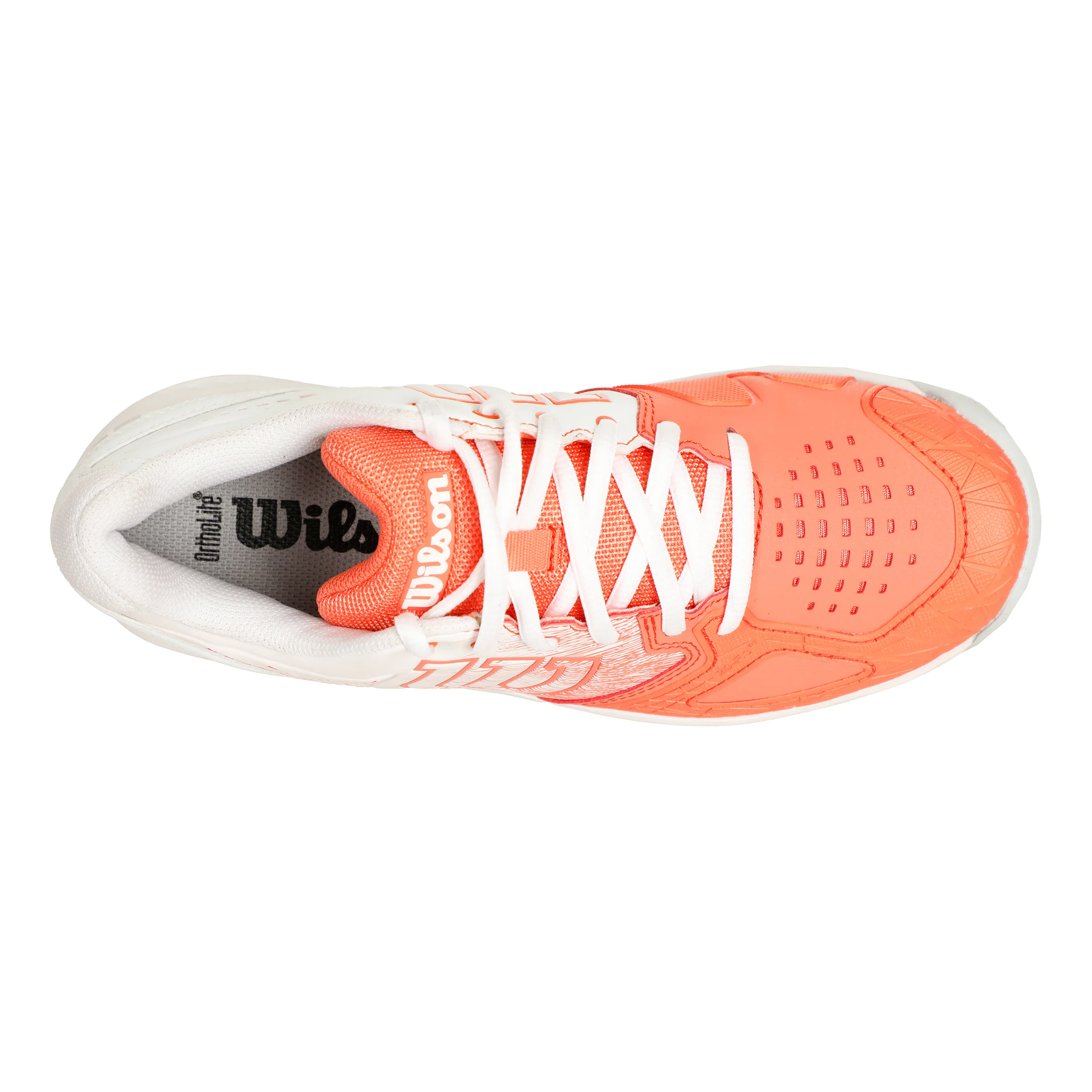 Kaos Comp 2.0 Chaussure Terre Battue Femmes-Blanc,Orange - Image 3