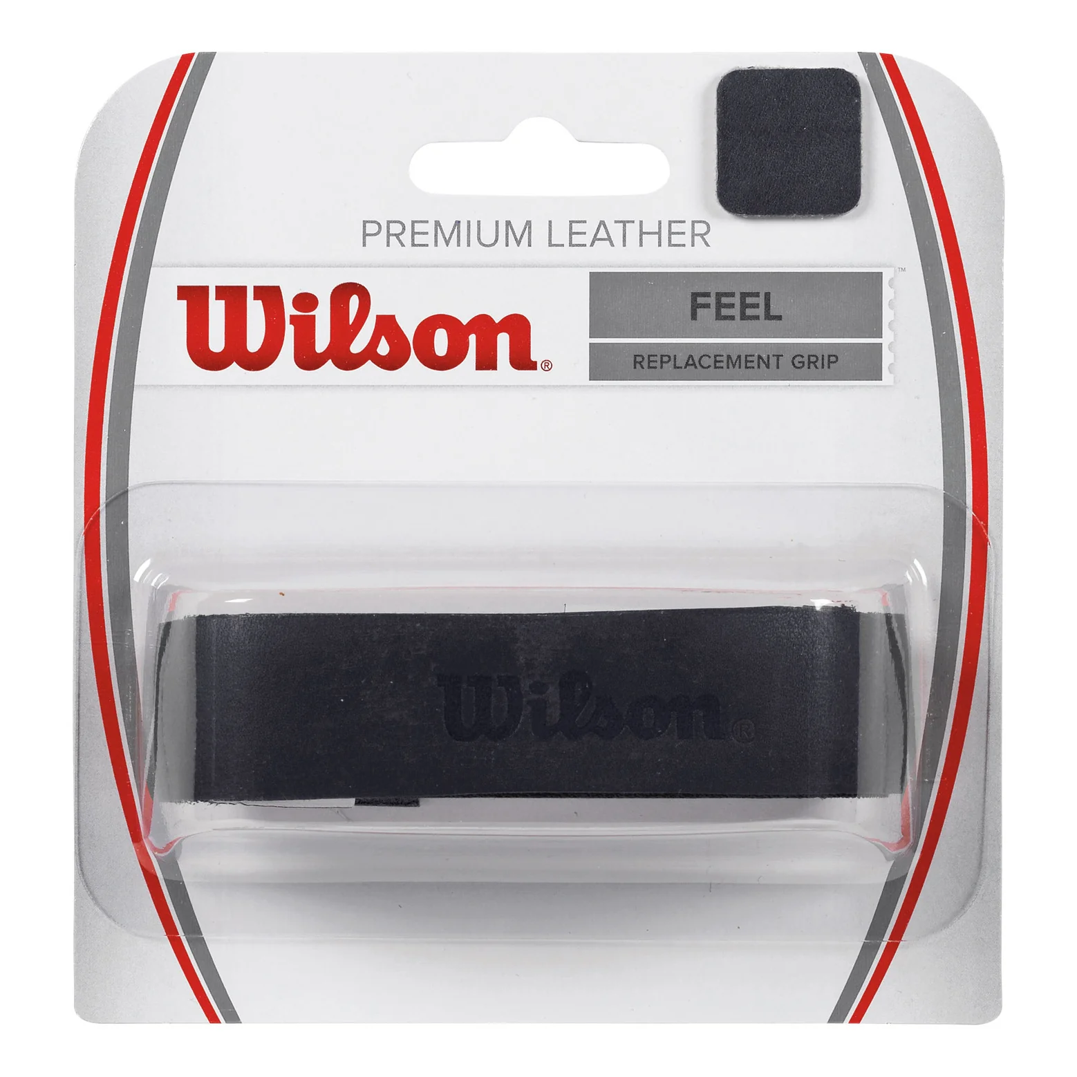 Premium Leather Replacement Grip Pack 1 unité - noir