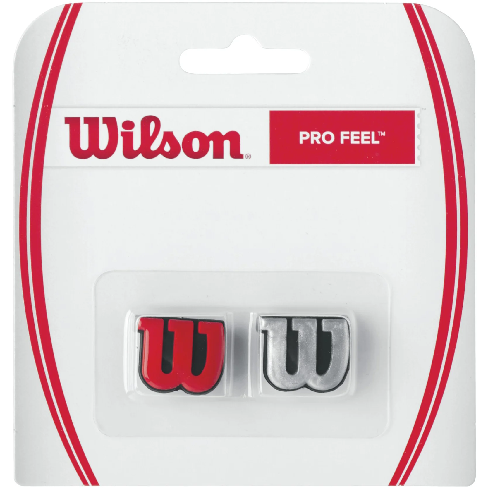 Pro Feel Antivibrateur Pack De 2 Unités-Argent,Rouge