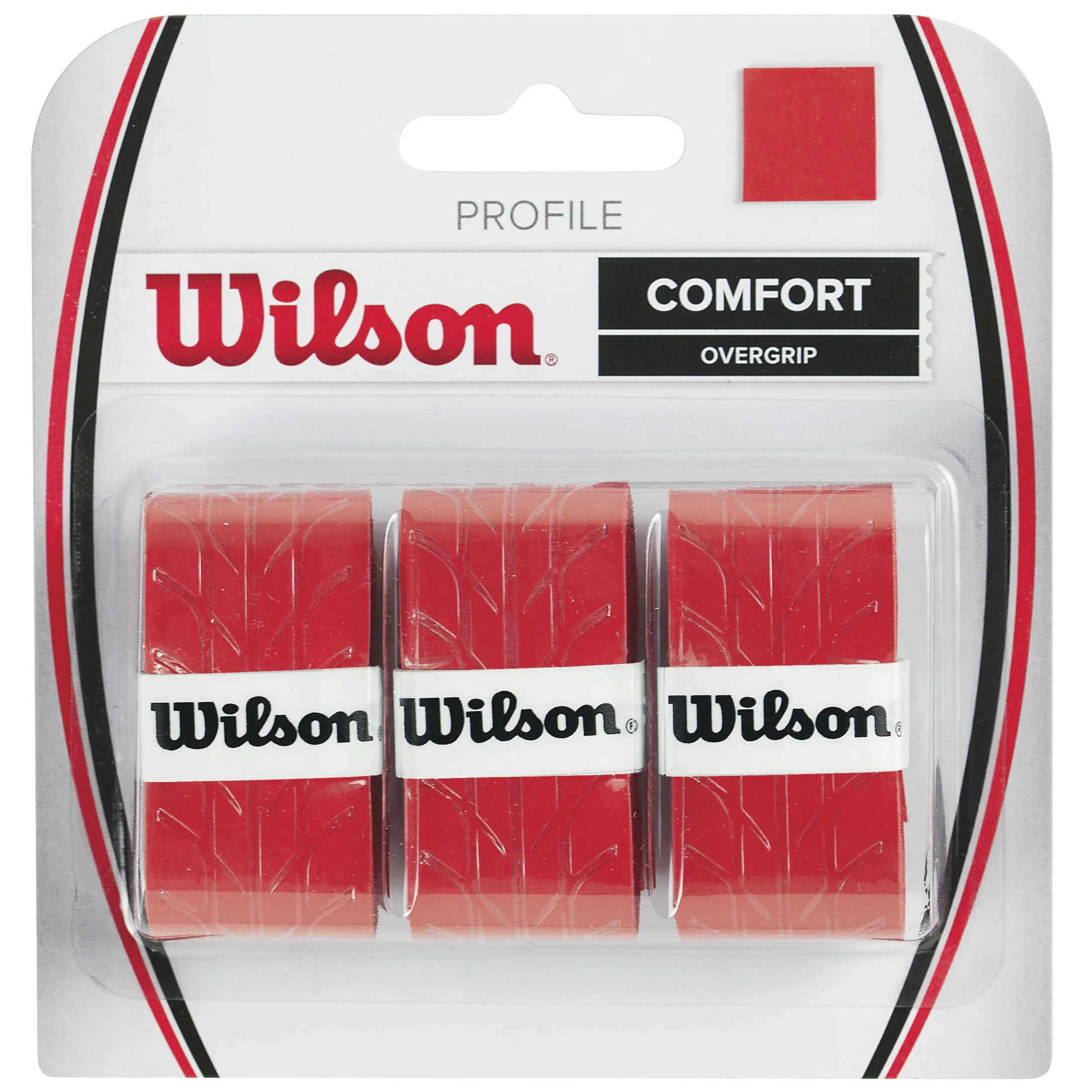 Profile Overgrip Pack De 3-Rouge