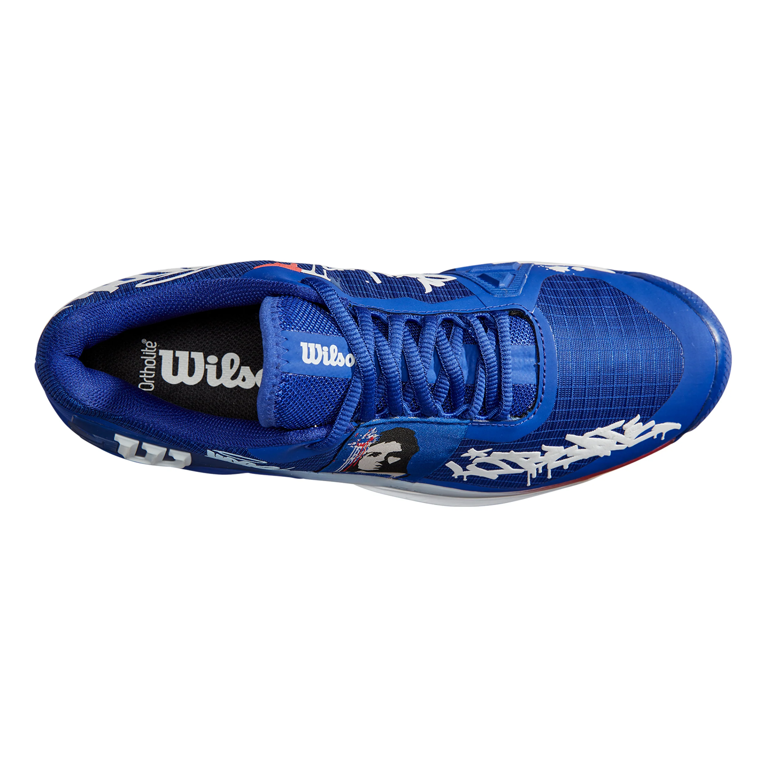 Rush Pro 4.0 Hope Paris Chaussure Terre Battue Femmes-Bleu,Blanc - Image 3