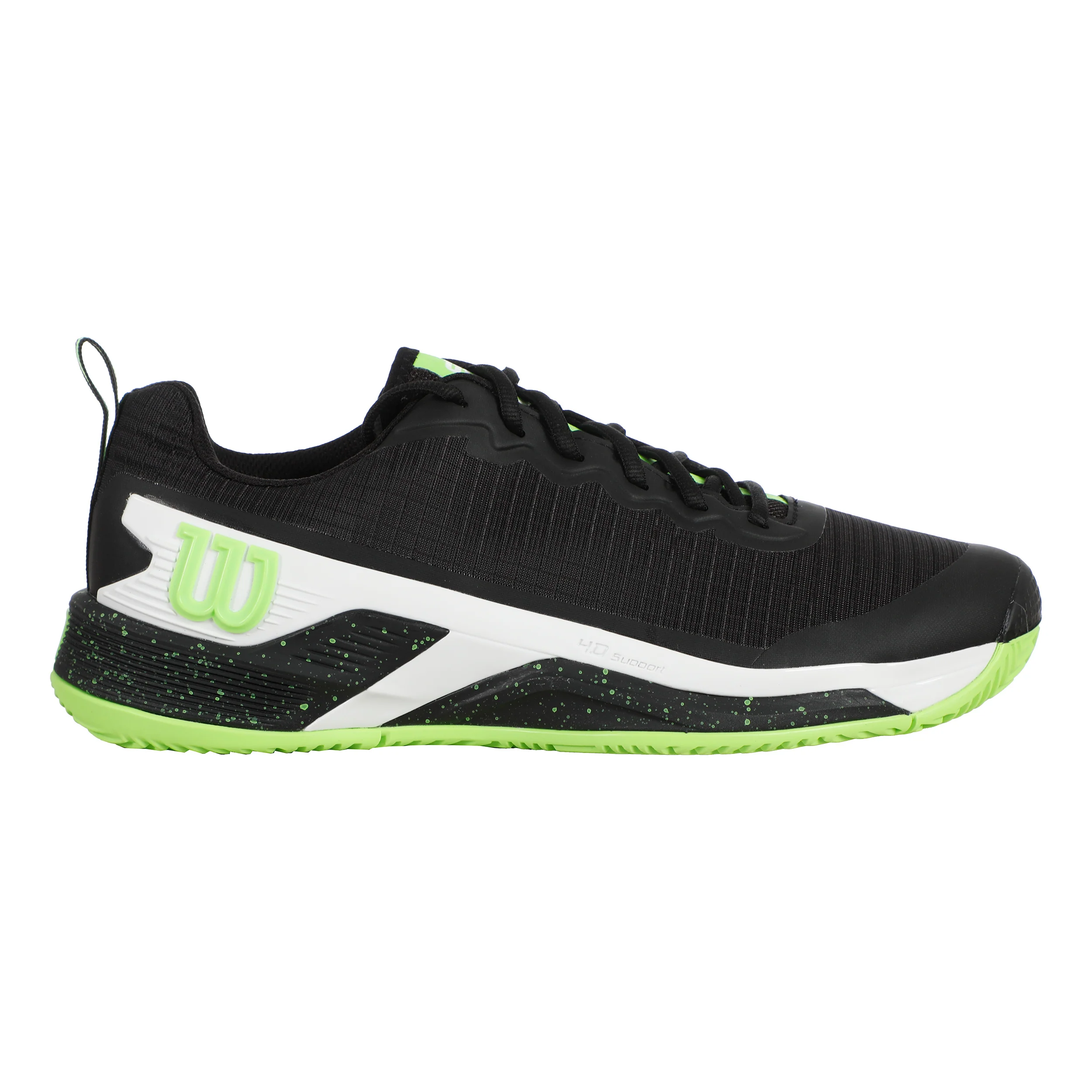 Rush Pro 4.5 Chaussure Terre Battue Hommes-Noir,Vert Clair