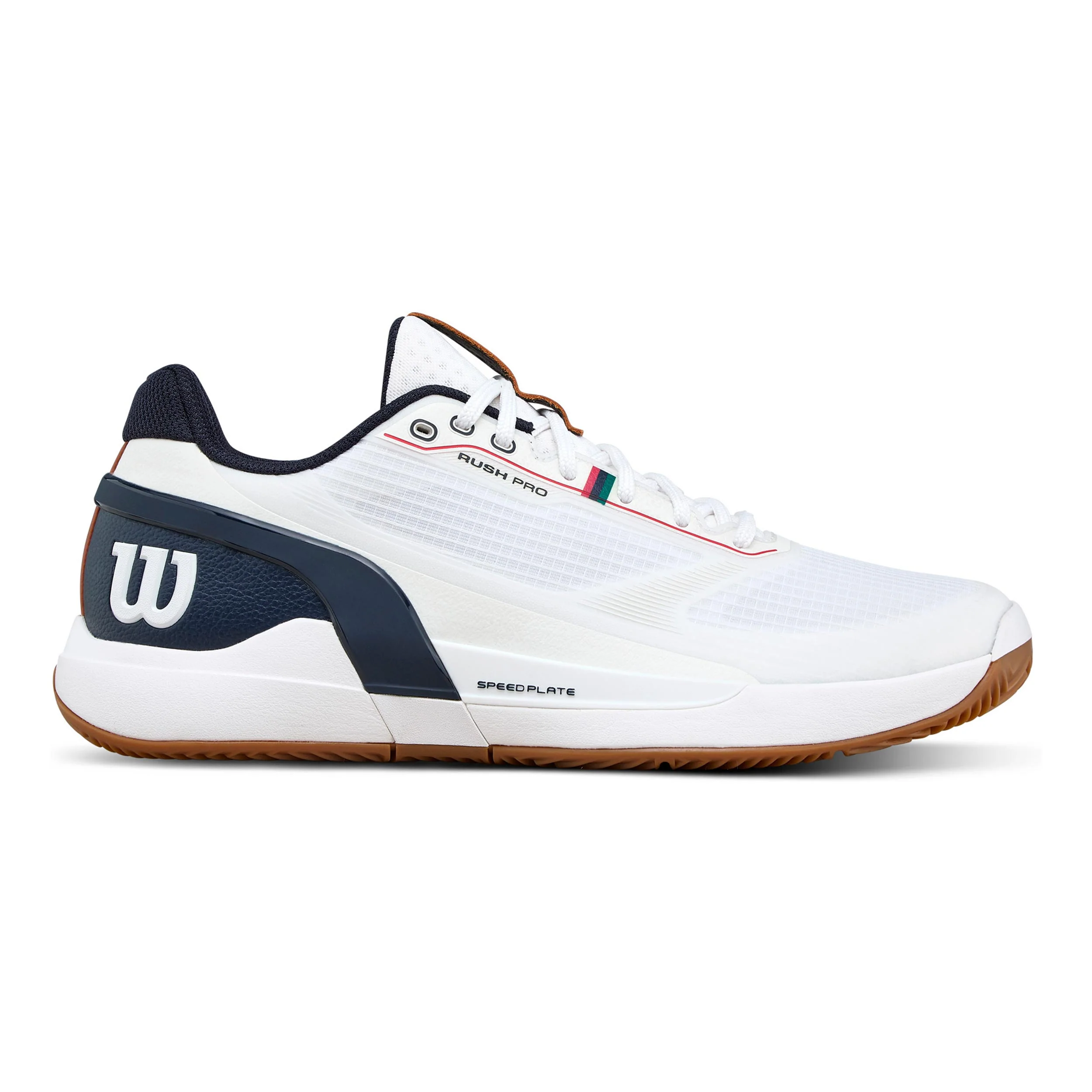 Rush Pro 5 Chaussure terre battue Hommes-blanc, bleu foncé
