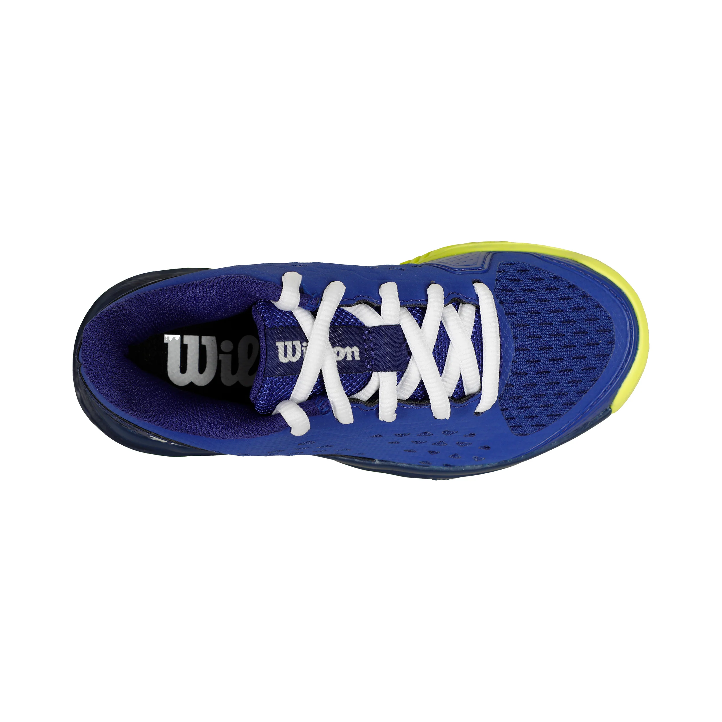 RUSH PRO AC Chaussures Toutes Surfaces Enfants-Bleu,Jaunes Fluo - Image 3