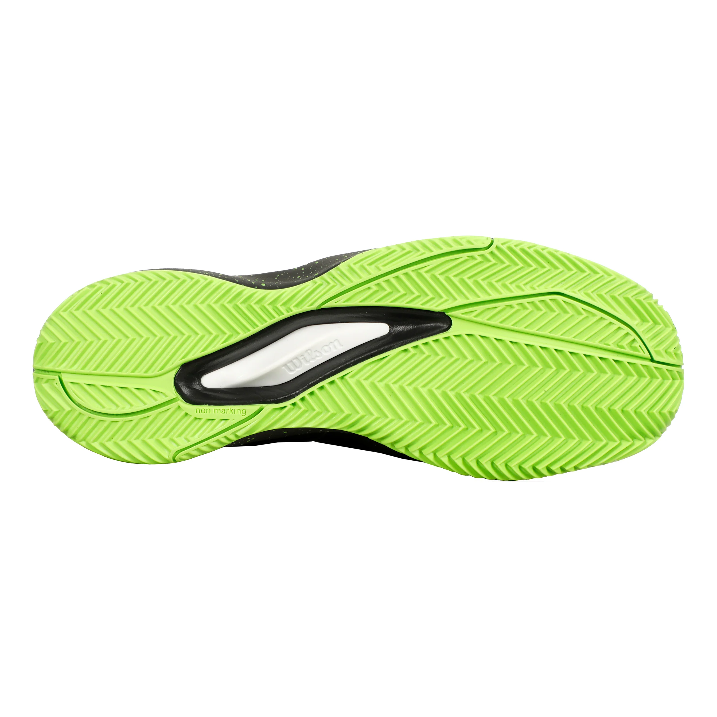 Rush Pro Ace Chaussure Terre Battue Hommes-Noir,Vert Fluo - Image 4