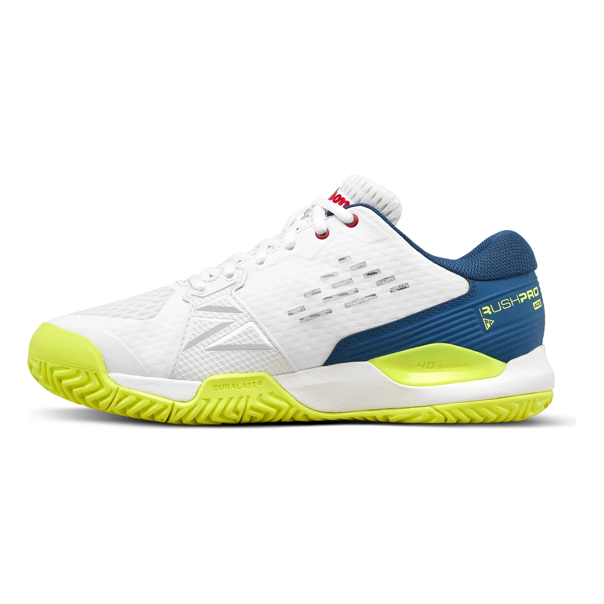 Rush Pro Ace Jr Chaussures toutes surfaces Enfants - blanc, bleu - Image 2