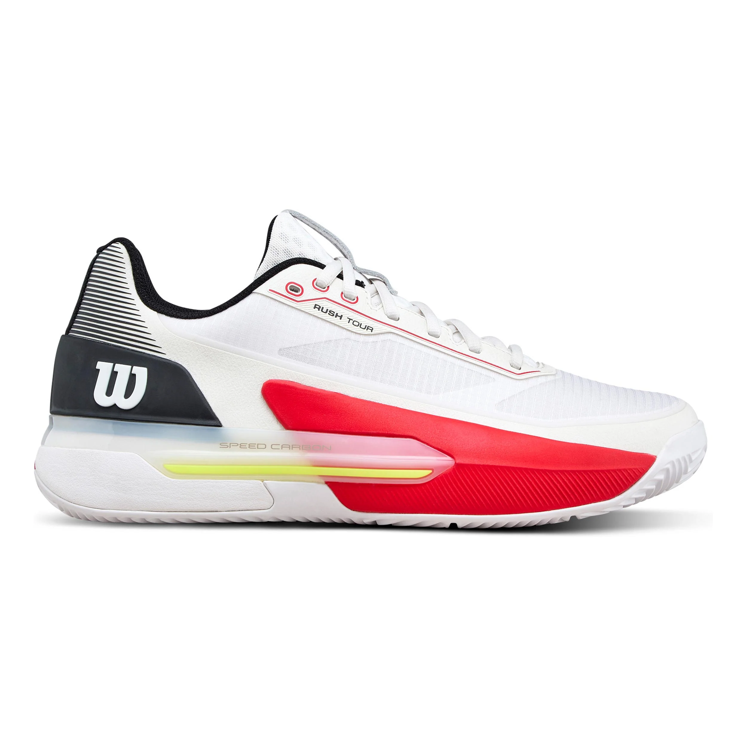 Rush Tour 5 Chaussure terre battue Hommes-blanc, noir