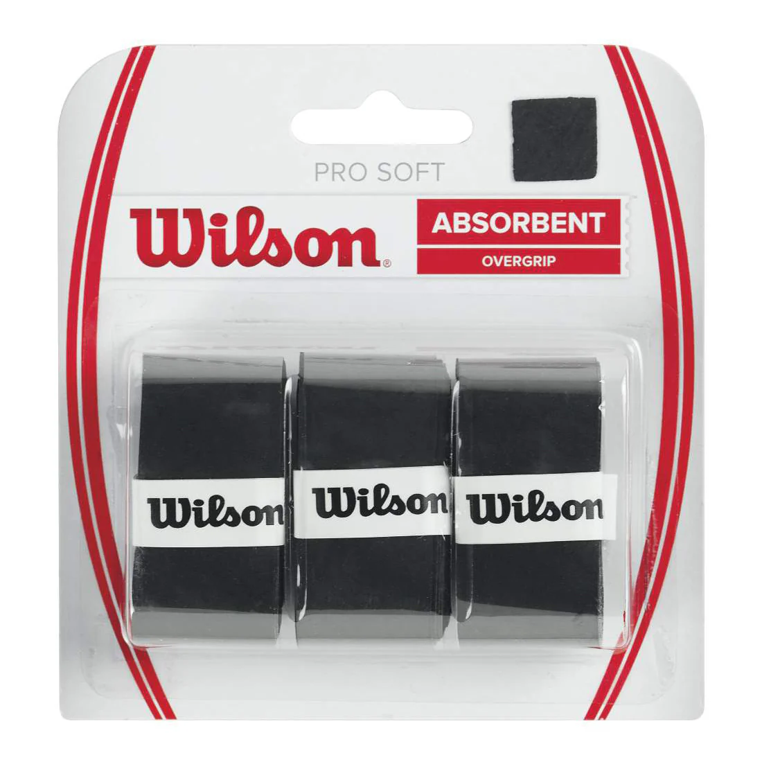 Soft Overgrip Pack De 3-Noir