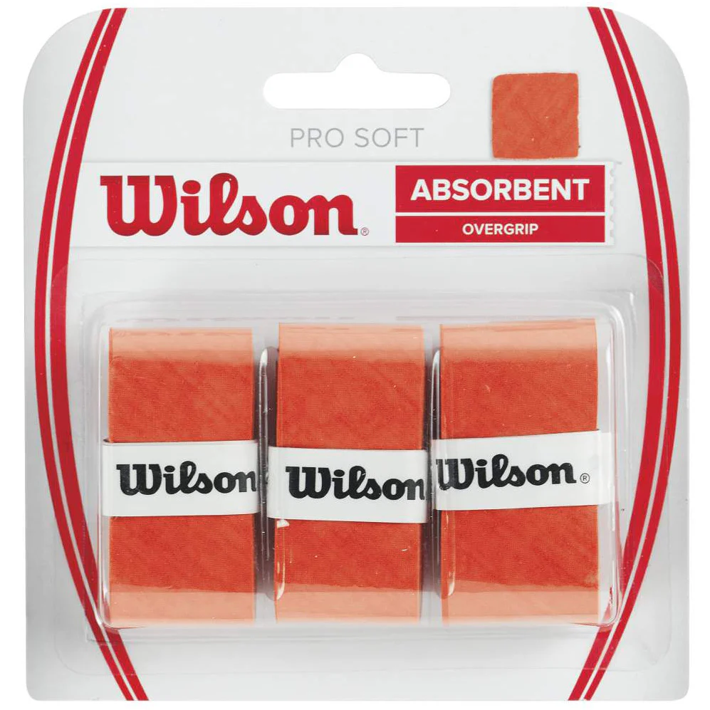 Soft Overgrip Pack De 3-Orange