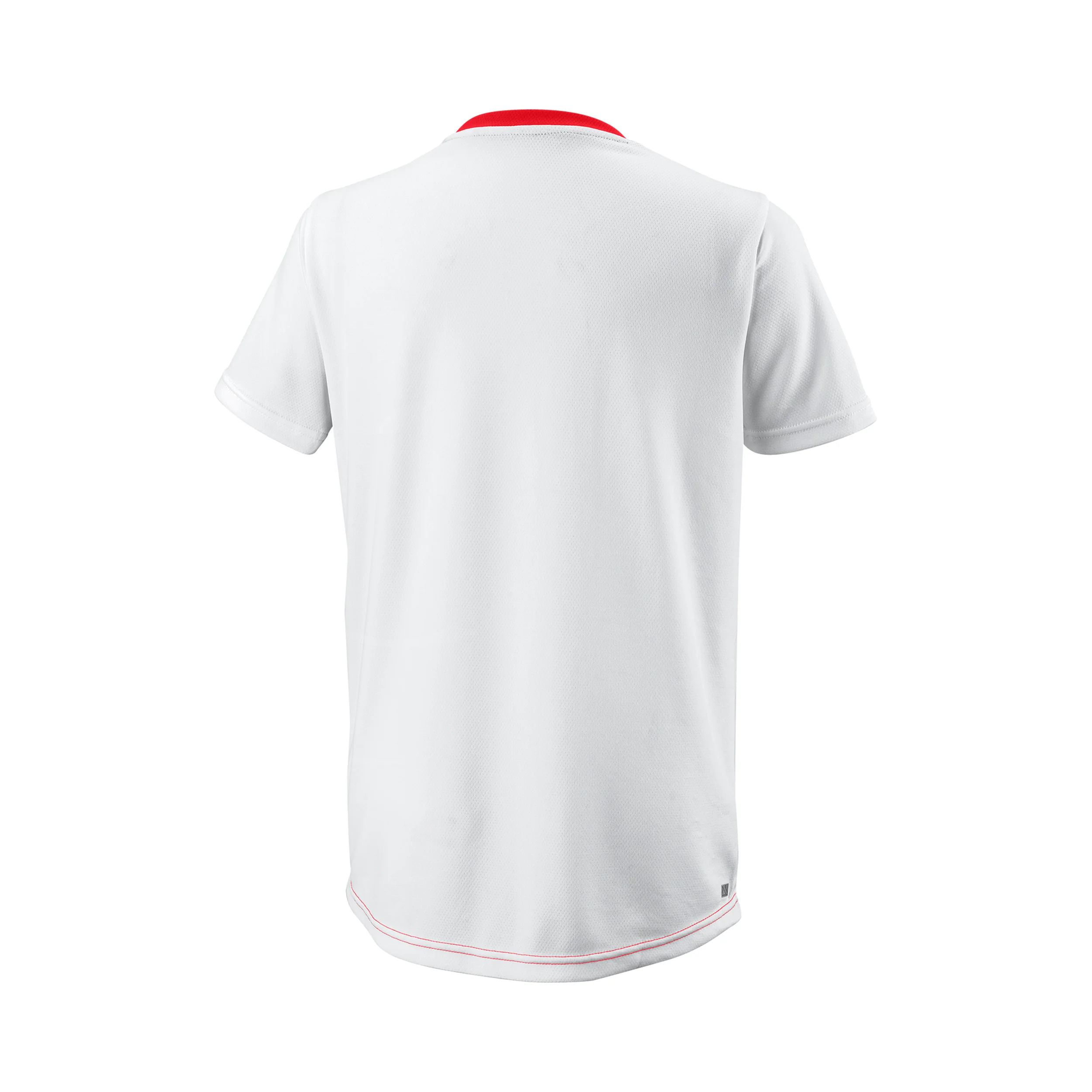 Team T-shirt Garçons-Rouge,Blanc - Image 3