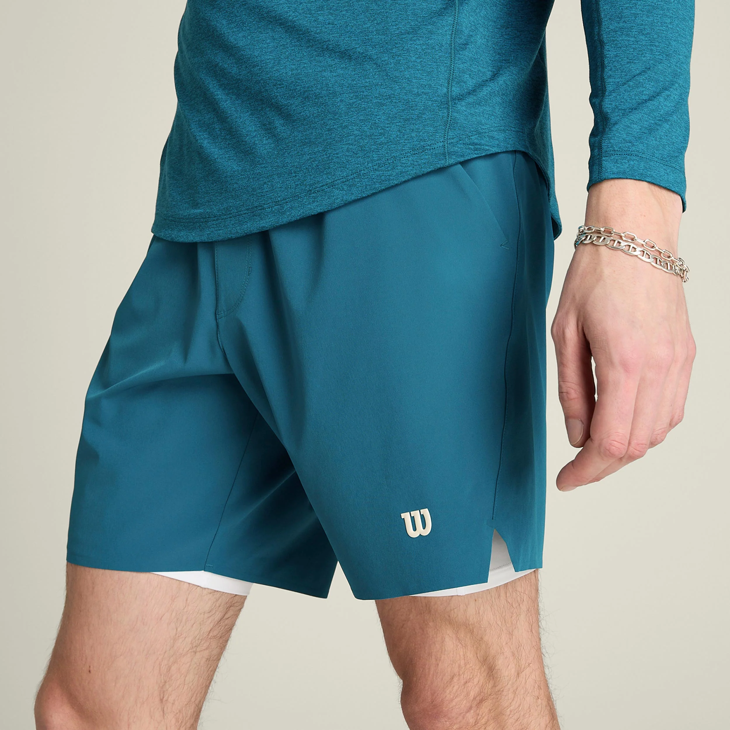Tournament 7in Shorts Hommes-bleu
