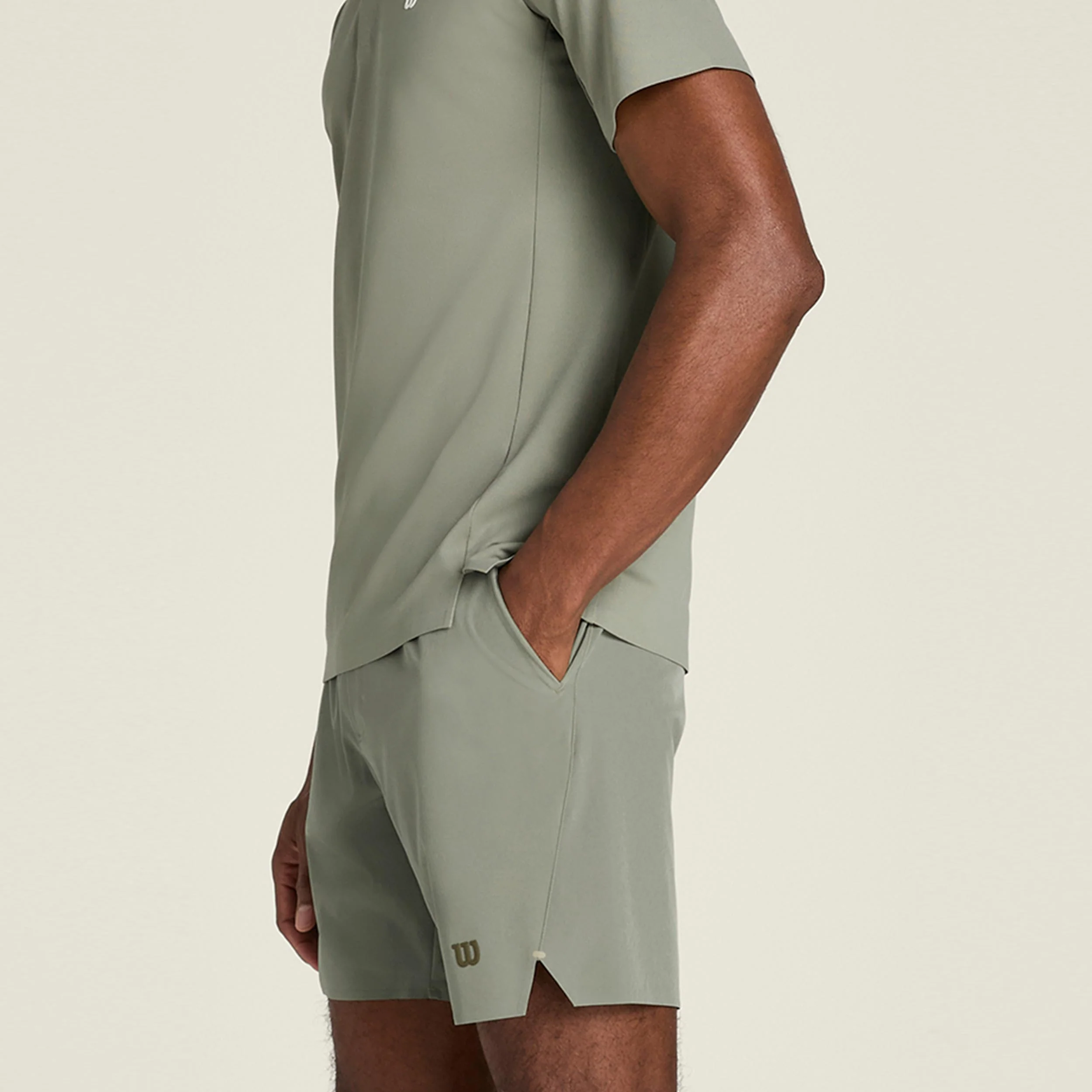 Tournament 7in Shorts Hommes-vert olive - Image 4