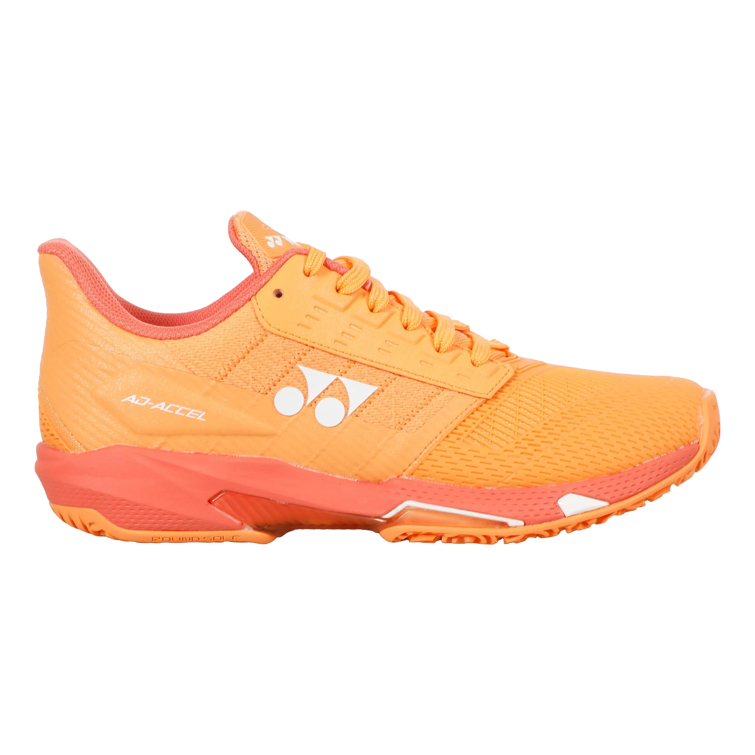 Ad Accel Cly Chaussure terre battue Femmes-orange, blanc