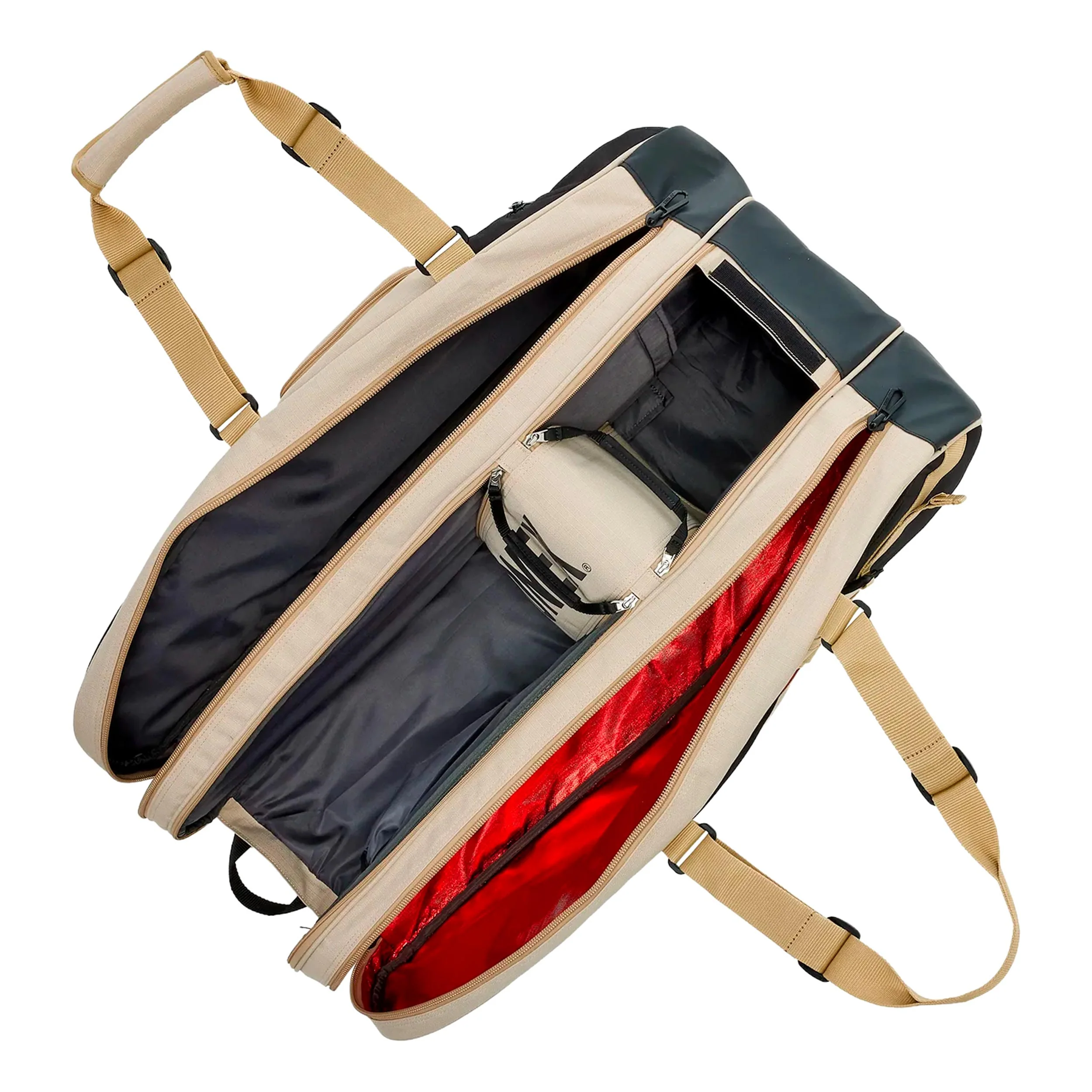 Gearlogic Raquet Bag Housse de raquette -beige, noir - Image 4