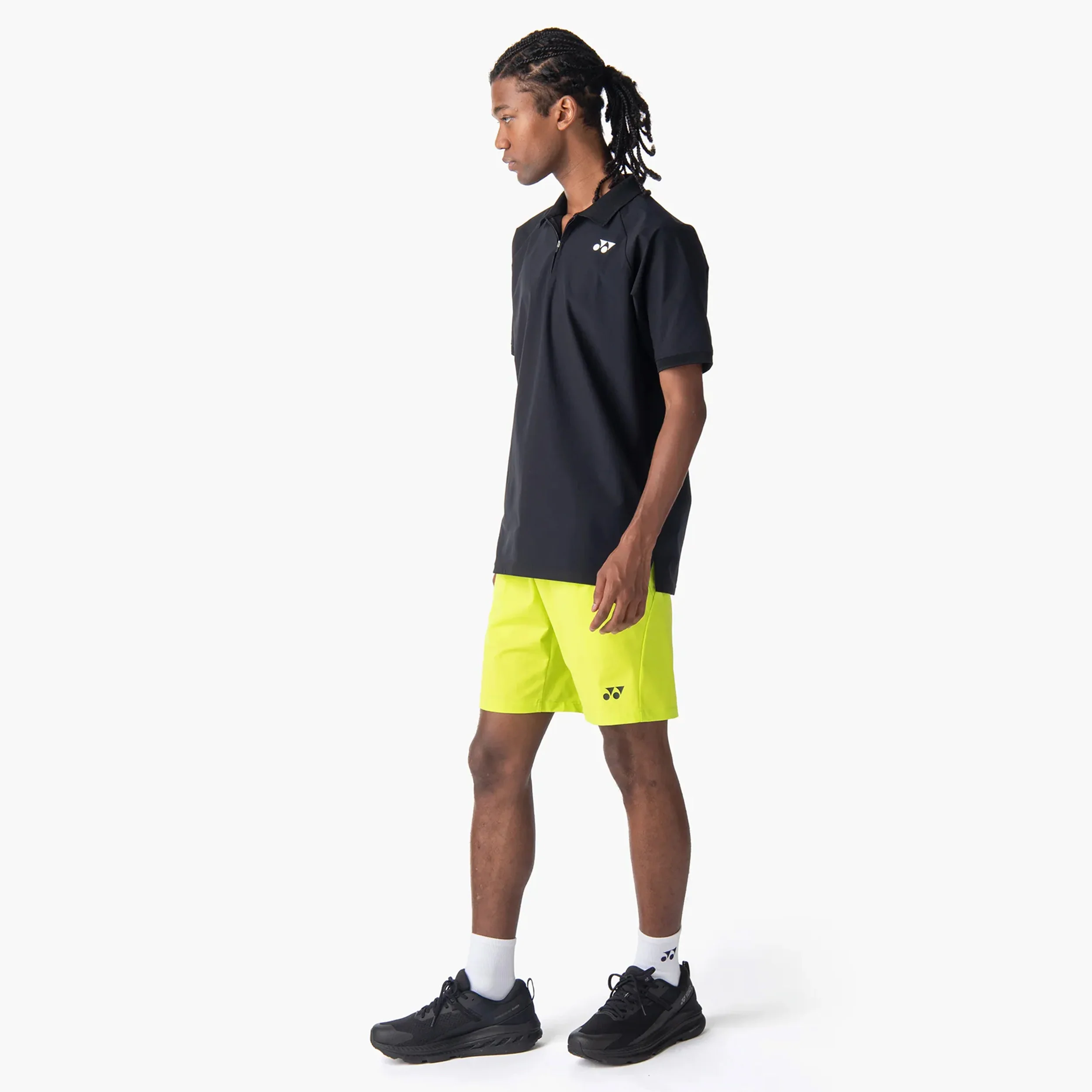 Knit Shorts Hommes - jaune lemon - Image 2