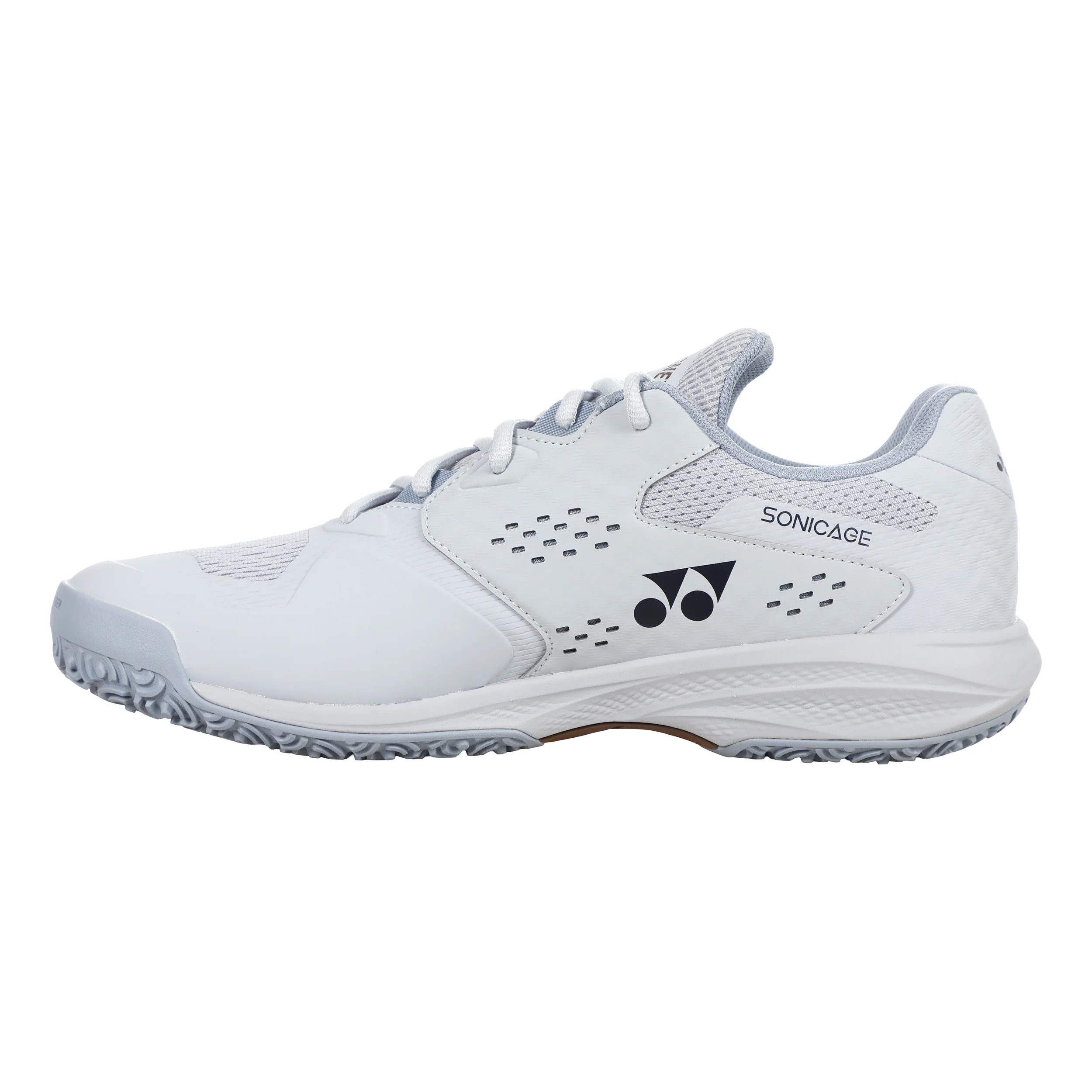 Sonicage Cly Chaussure terre battue Hommes-blanc, turquoise - Image 2